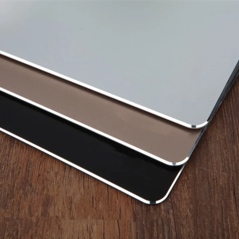 Aluminum Mousepad Double Side Gaming Mouse Pad Non-Slip Thin Computer Accessories for Macbook PC Laptop