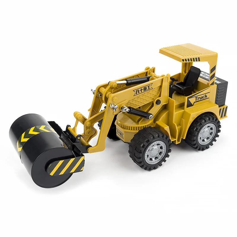 

HELIWAY RC Truck Wheel Excavator Motorized Pressure Road Vehicle Simulation Pace Cars Grasping Wooden Car Forklift Engineer Toys