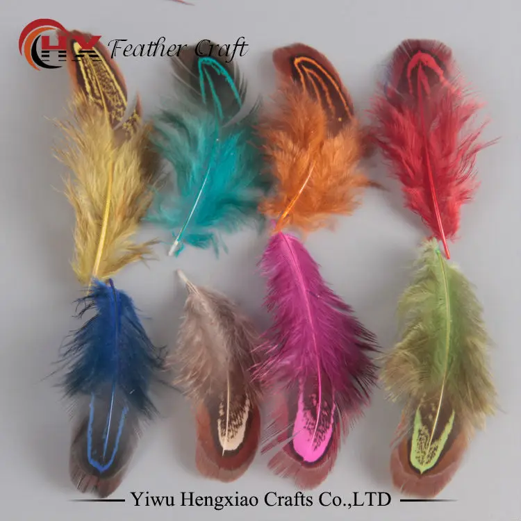 

50 pcs retail Pearl chicken pheasant feather 4-7cm beautiful plume DIY Craft Party decoration