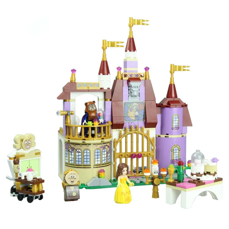 beauty and the beast castle toy