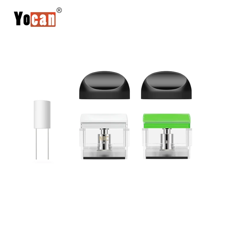 Yocan Trio 3в1 Pod Kit 1,0 мл с 500 мАч батарея Trio Vape ручка для масла для сока концентрат для парителя комплект