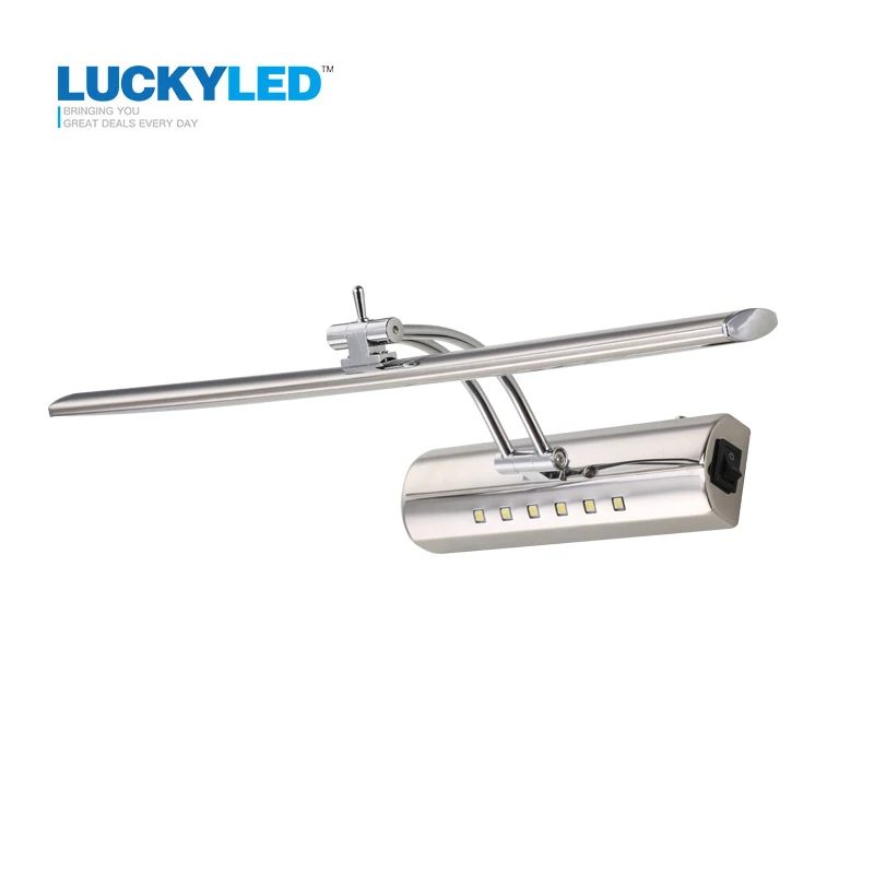  LUCKYLED Led Mirror Light With Switch 7W 9W 220V 110V Wall Mounted Wall Lamp Indoor Modern Bathroom - 32896432898