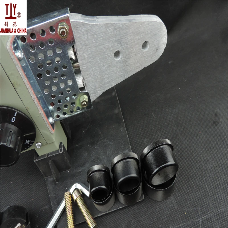 Free shipping Temperature controled 20-32mm hot melt machine ppr pipe welding machine, plastic tube welder paper box package