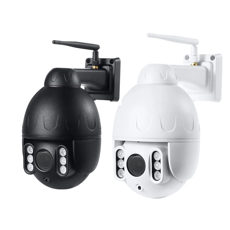 

5X Zoom New Wi-Fi IP Camera Bullet PTZ Outdoor Waterproof IP66 Street IP Camera Two Way Audio SD card Motion Phone APP Onvif
