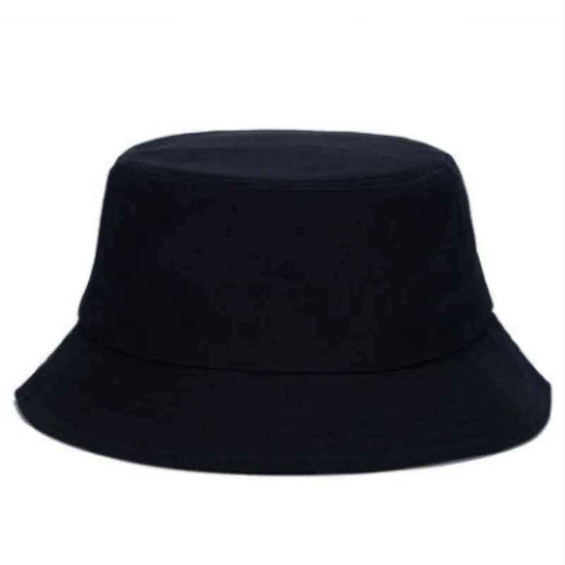 Простая шляпа-ведро для женщин, пустая Хлопковая мужская шапка для рыбалки, уличная однотонная Летняя женская кепка, Пляжная Мужская Панама, Прямая поставка