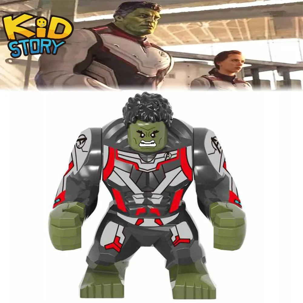 

Avengers 4 Endgame Thanos Large Venom Carnage Green Lantern Hulk Figures Building Block Educational DIY Toy gift For Children