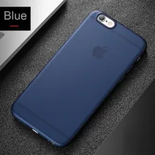 Ультратонкий матовый полипропиленовый чехол для iphone 6 6S Plus 6Plus 6s Plus