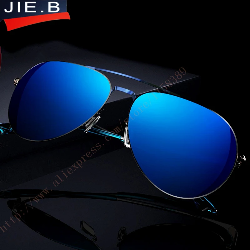 

Retro Polarized Sunglasses Men Colorful Reflective Coating Lens Eyewear Driver Metal Outdoor Fishing Sport Sunglasses Anti Glare