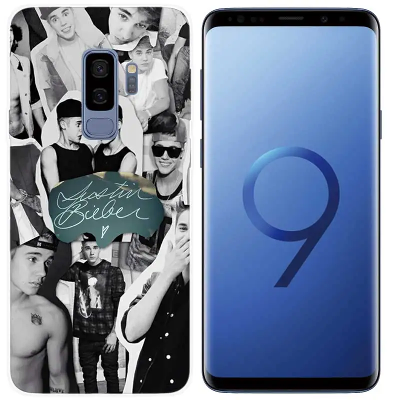Fundas Silicone Phone Back Case For Samsung Galaxy S8 S9 S10 Plus lite Note 8 9 S6 S7 Edge S5 S4 Mini Cover justin bieber World