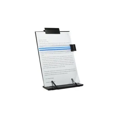 Черный металлический Настольный держатель для документов для набора текста для чтения с 7 регулируемыми позициями