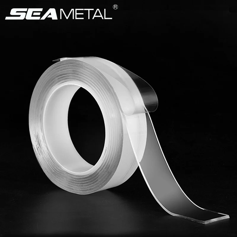 

Universal Car Stickers Nano Tape No Residue 1pc Multifunction Non-slip Stickiness Gel Grip Tape Car Indoor Outdoor Washable Tape