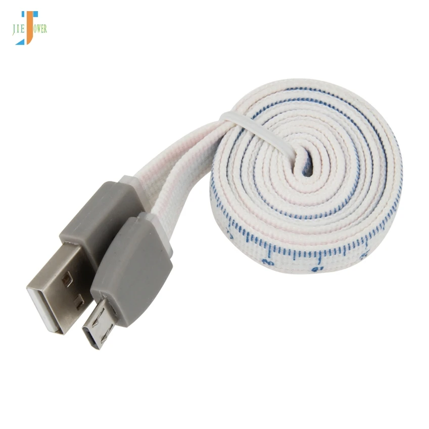 Кабель USB 1 м калибровочный хлопковый кабель Micro USB для зарядки Iphone 7 8 samsung S9 huawei кабели синхронизации данных 1000 шт./партия