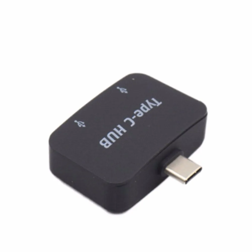 OTG type-C USB C адаптер type-c к USB 3,0 конвертер 2 USB интерфейс мобильный телефон Android Кабели для телефонов Xiaomi huawei