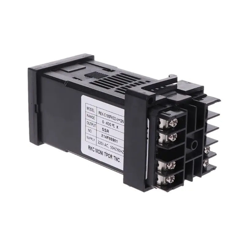 PID цифровой регулятор температуры REX C100 от 0 до 400 градусов K Тип ввода SSR выходной