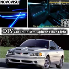 Novovisu для Pontiac Grand Am MK5 1998~ 2005 подкладке окружающий свет атмосферу волокно оптическое Ленточные огни двери Панель освещения