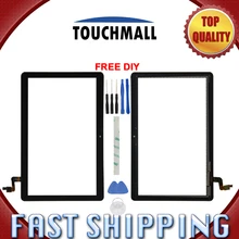 Nueva pantalla táctil pantalla digitalizador de reemplazo de vidrio para Huawei MediaPad T3 10 AGS-L09 AGS-W09 AGS-L03 9,6-negro + blanco herramientas(China)