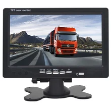 Мини цифровой 1024*600 7 дюймов ЖК-монитор CCTV камера наблюдения AHD аналоговый 3 в 1 безопасности ips монитор для видеокамеры