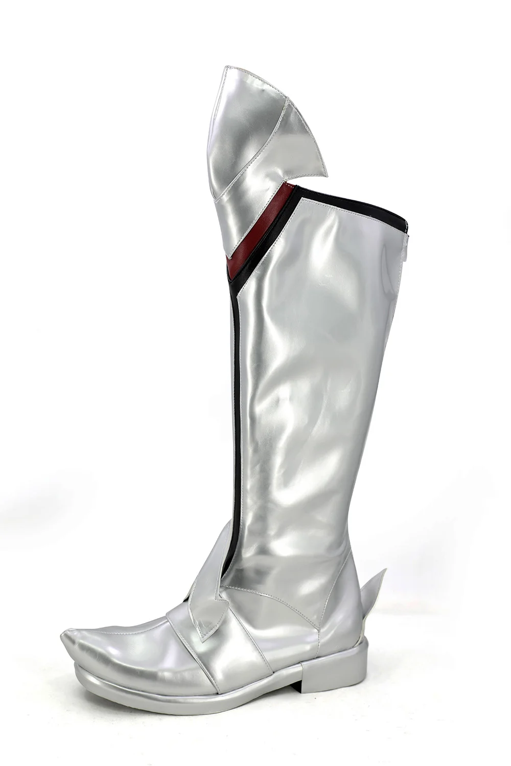 Fate Apocrypha FGO Mordred/ботинки для косплея; обувь серебристого цвета; изготовленный на заказ любой размер