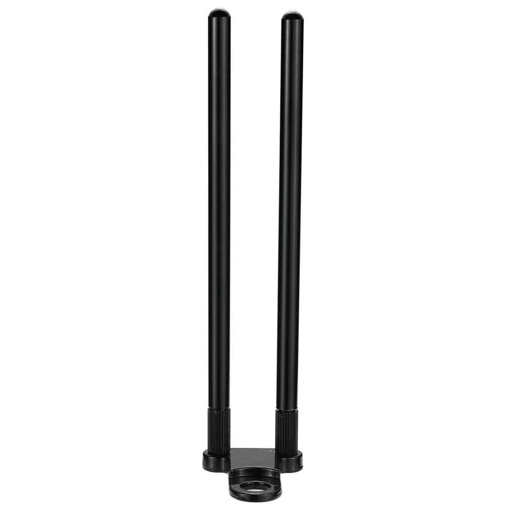 Windproof Snag Bar Ears Aluminum Alloy Windshield Carp Bite Alarm Fishing Tackle Black