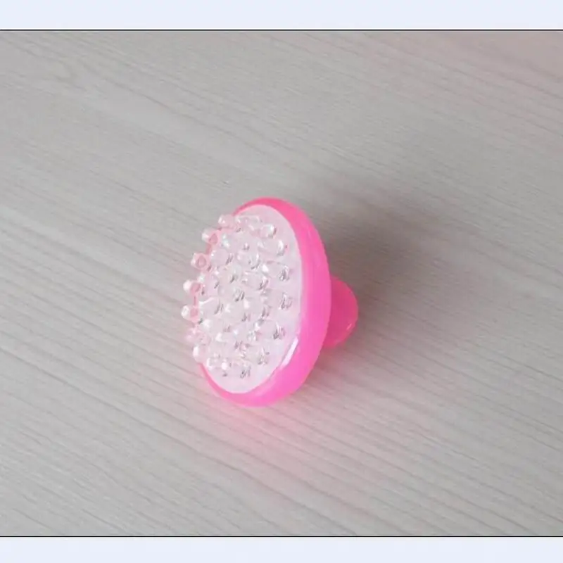 

Good quality relieve fatigue plastic massage hair brush shampoo brush as scalp massage comb for health care hair styling tool.