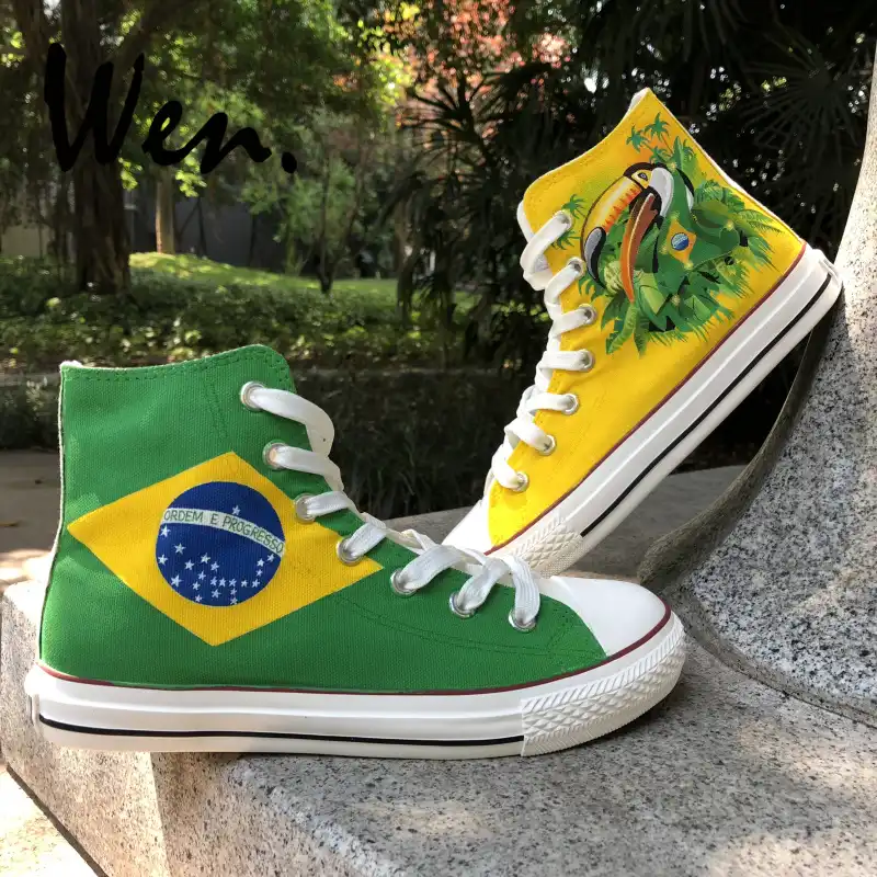 winged converse shoes