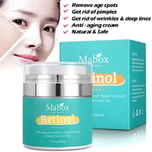 Hyaluronic Acid Hydrating Moisturizing HA Cream Retinol Moisturizer Face Cream Whitening Cream Anti-aging Serum Anti-wrinkle(China)