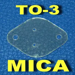 (50 шт./лот) до-3 транзистор MICA изолятор, изоляция лист