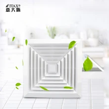 Потолочный нетрубчатый вентилятор большой объем воздуха ультра-тихий кухня ванная комната прямой вытяжной вентилятор ITAS9942A