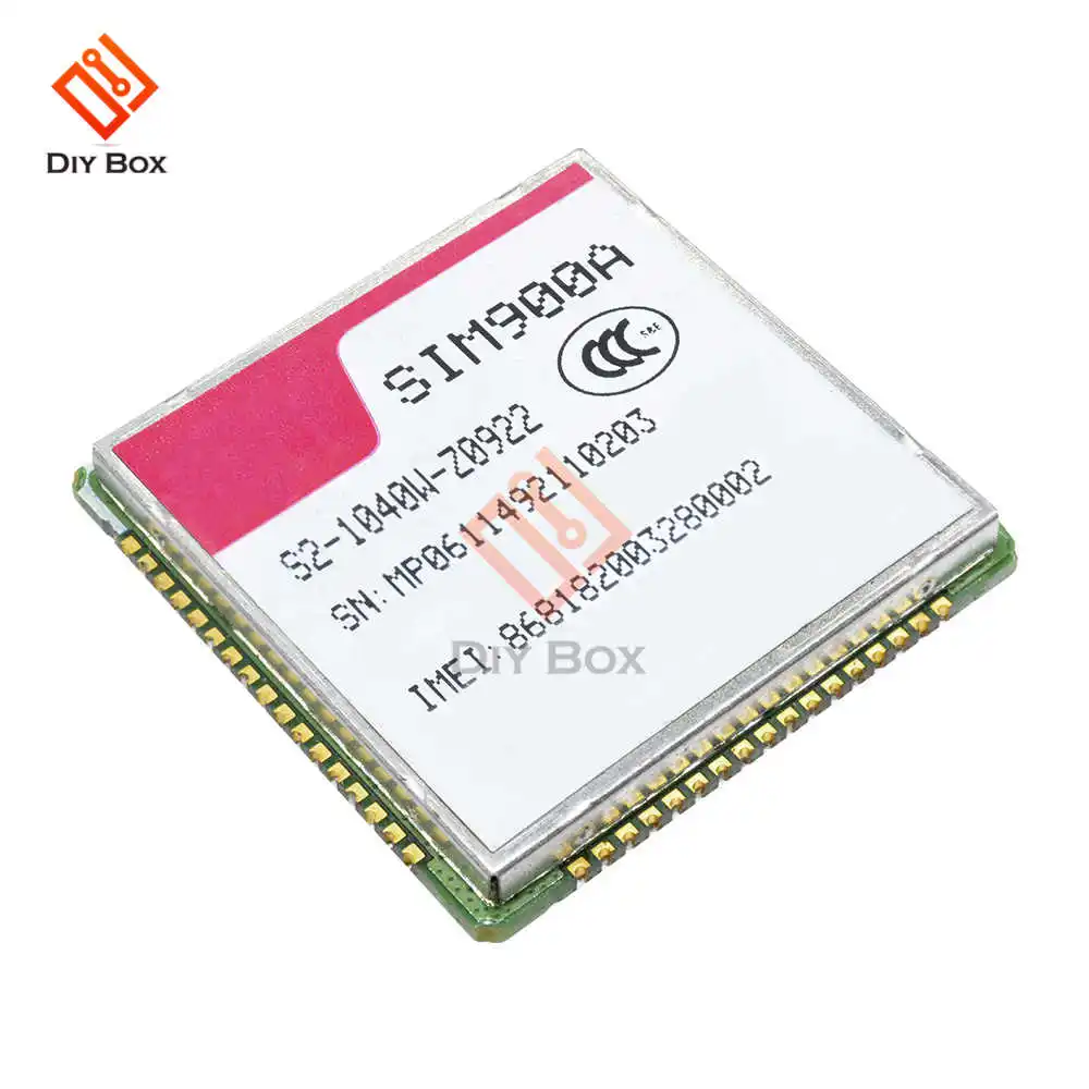 

SIM900A Dual-band GSM GPRS Wireless SMS Transmission Module for Raspberry Pi