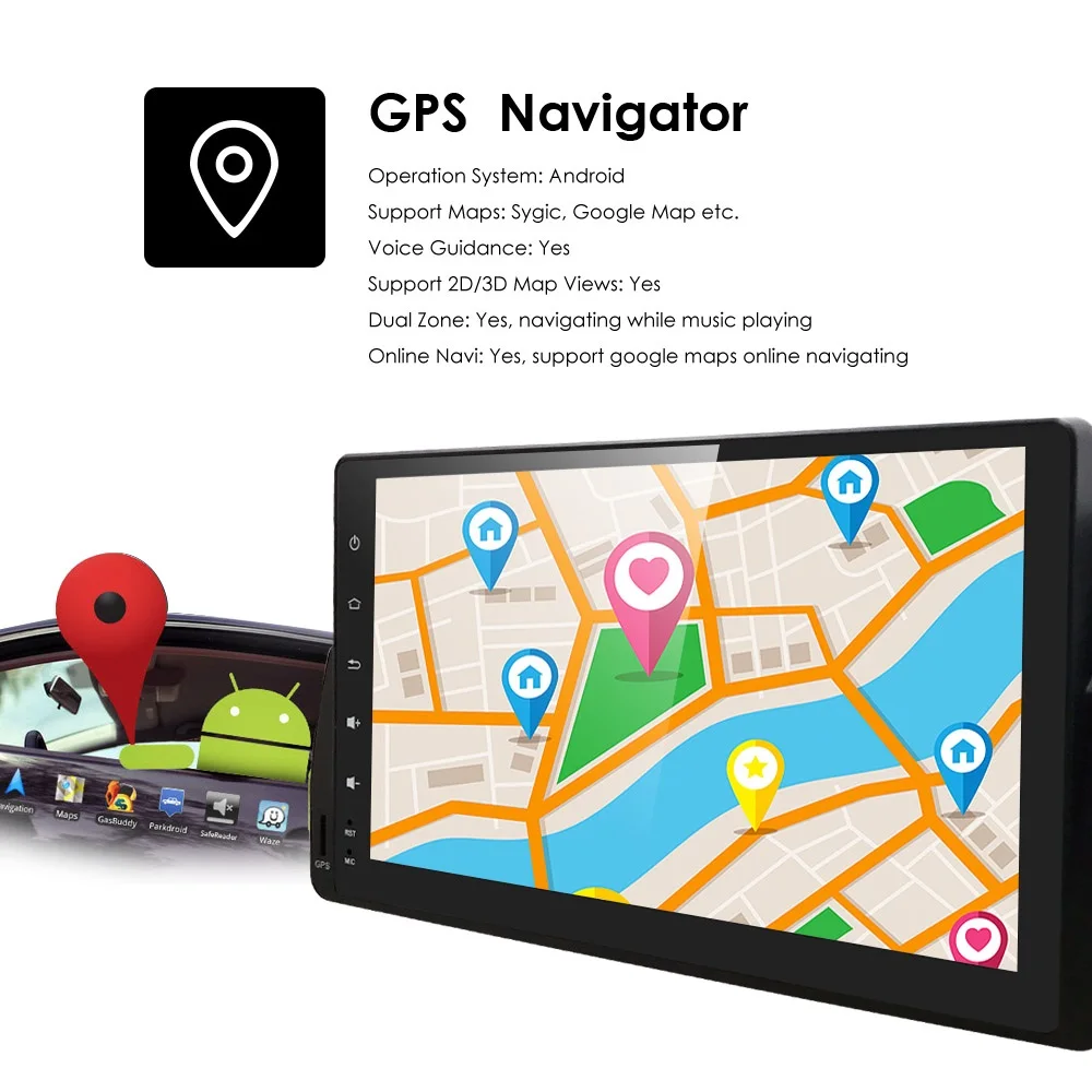 Clearance Android 9.0 Navigation GPS 9 Inch Full Touch Multimedia Car radio forB MW 3 Series E46 / M3 1998-2006 with BT / RDS 3G 4G 15