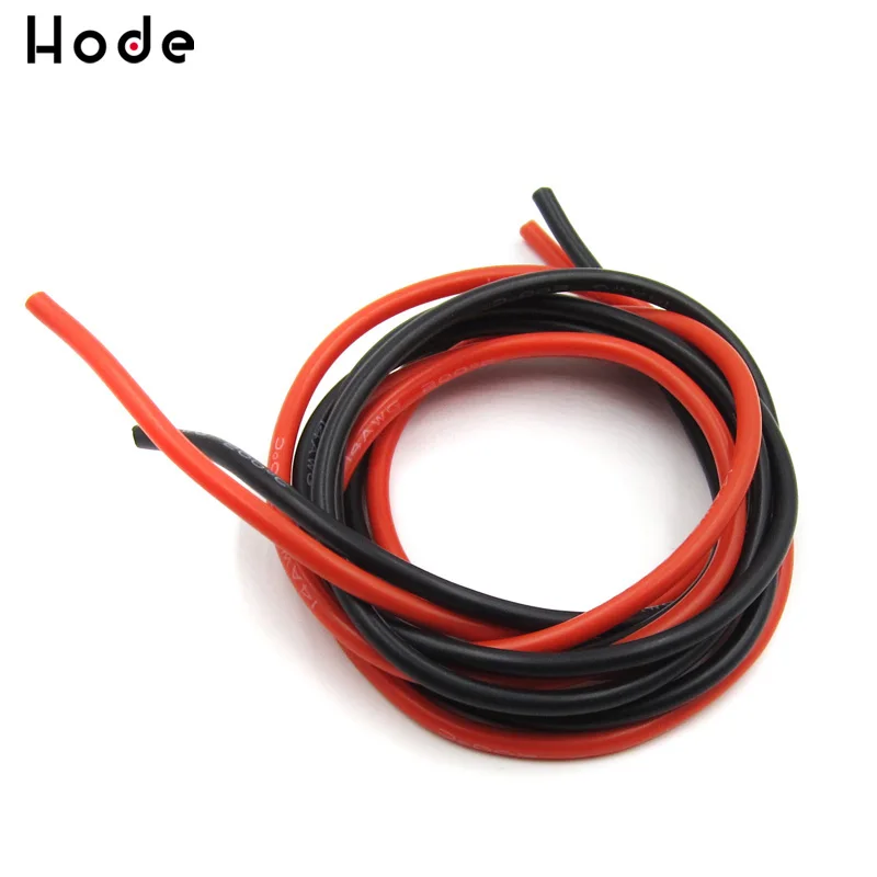 14 AWG калибровочный провод гибкие силиконовые многожильные медные кабели для RC
