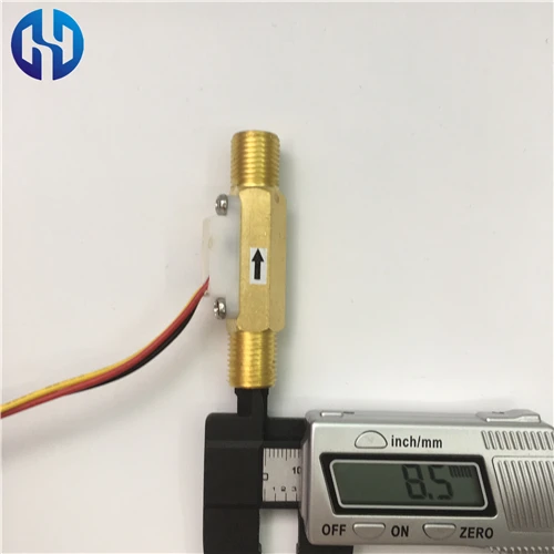 -BG1-4 water brass hall flow rate sensor meter  (15)