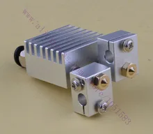 Химера Hotend-Клон Мульти-экструзии V6 Dual Head Экструдер HotEnd, 0.3/0.4/0.5 мм Сопла, 1.75 мм/3.0 мм,