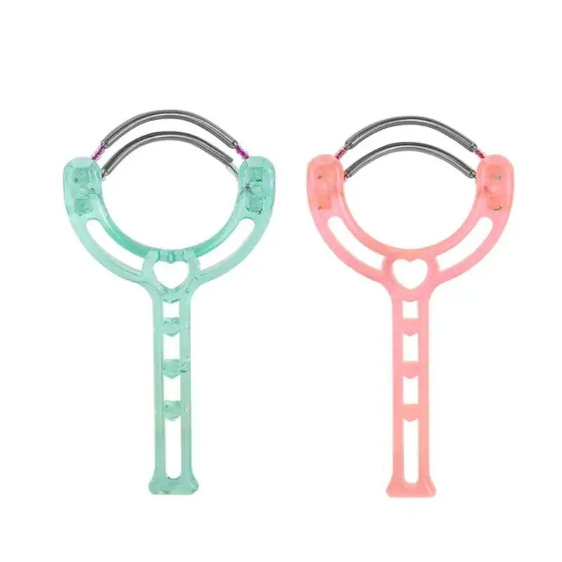 

1pc Manual Safety Plastic Spring Stick Facial Hair Epilator Face Hair Removal Device Facial Hair Epilator for Women Random Color
