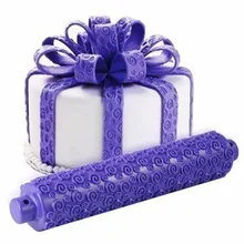 Инструменты для выпечки помадка тисненая Форма торт Скалка Для украшения ролик помадка набор для вырезания на торте инструмент набор пресс-форм