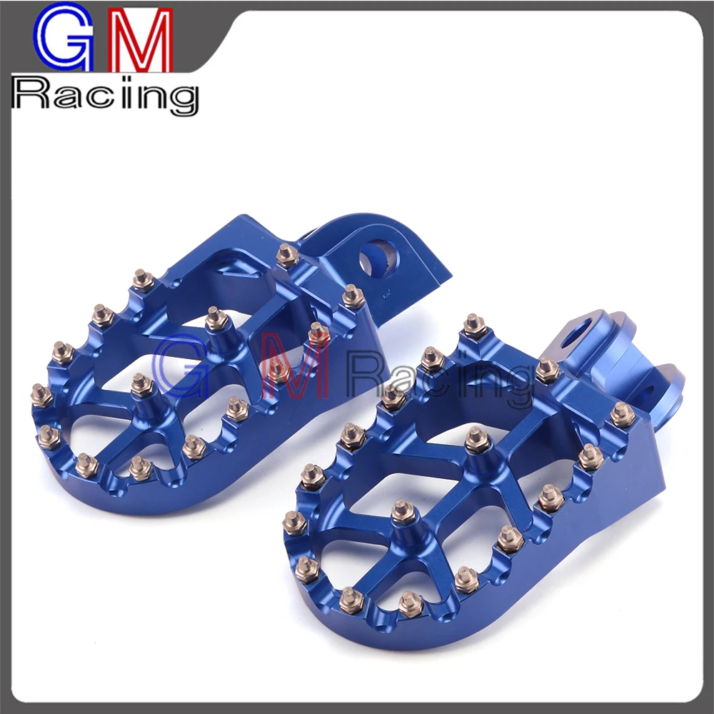 Подножки для мотоцикла с ЧПУ подножки педали Husqvarna TC FC TE FE FS ENDURO SUPER MOTO 65 85 125 150 250 350