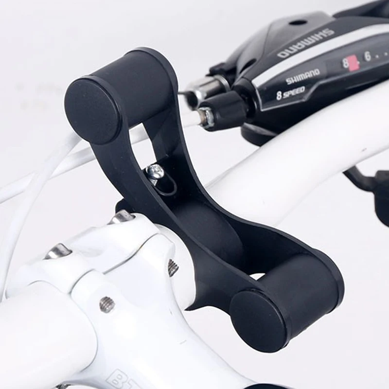 

2 in 1 Bicycle Front Light Extender Computer Mount Flashlight Archmount Extension Computer Stand