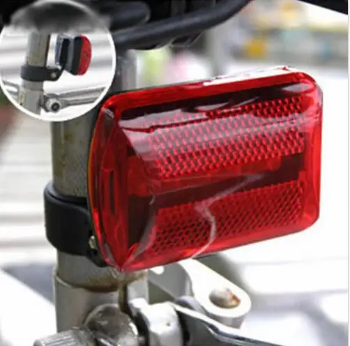 

New Arrival Hot Bike Bicycle 5 LED Rear Tail Light Bike Bicycle Red Back Light Safety Warning Flashing Lights