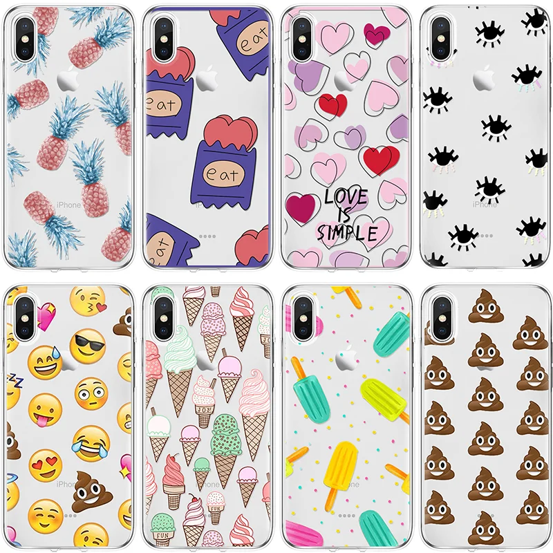 

Silicone Cover For iPhone XS Max XR X 5 5S SE 6s 6 7 8 Plus Capa For Huawei Honor 8X P8 P9 P10 2017 P20 Mate 10 20 Pro Lite Case
