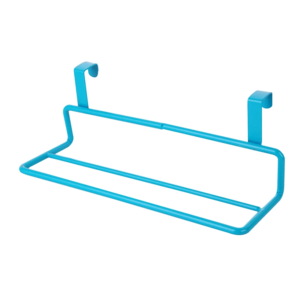 

Hanging Iron Towel Rack Cabinet Cupboard Door Back Double Pole Organizer