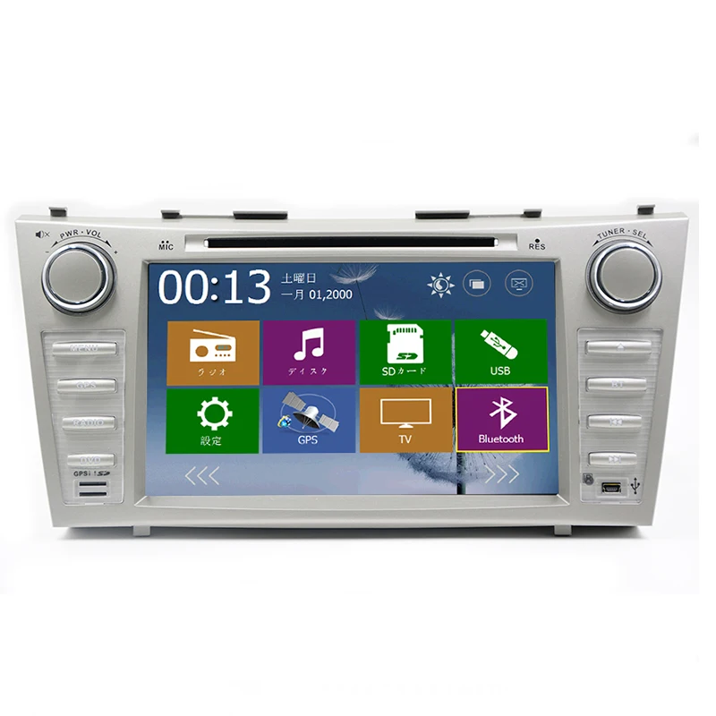 2 Din 8 дюймов Автомобильный dvd-плеер для TOYOTA Camry 2006 2007 2008 2009 2010 2011 с GPS навигацией BT