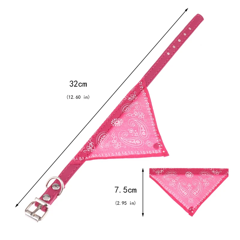 Новая модная маленькая собака шарф поводок-рулетка для питомца кота воротник-шарф шейный платок Цепочки и ожерелья Аксессуары для домашних животных