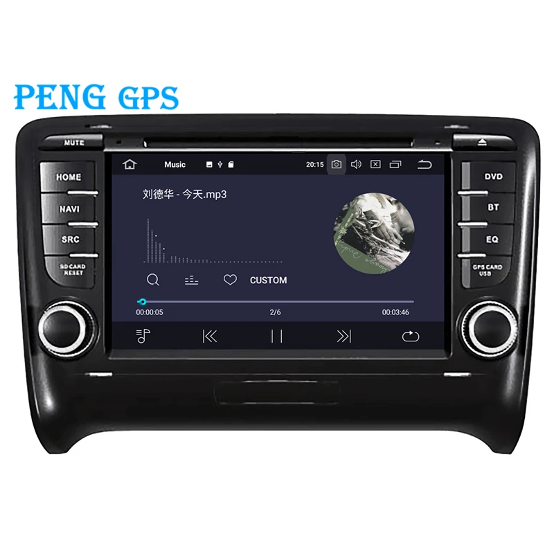 Top Android 9.0 Car Player GPS Navigation For Audi TT 2006-2014 2DIN Car CD Player Headunit Multimedia Radio Tape Recorder Top 5