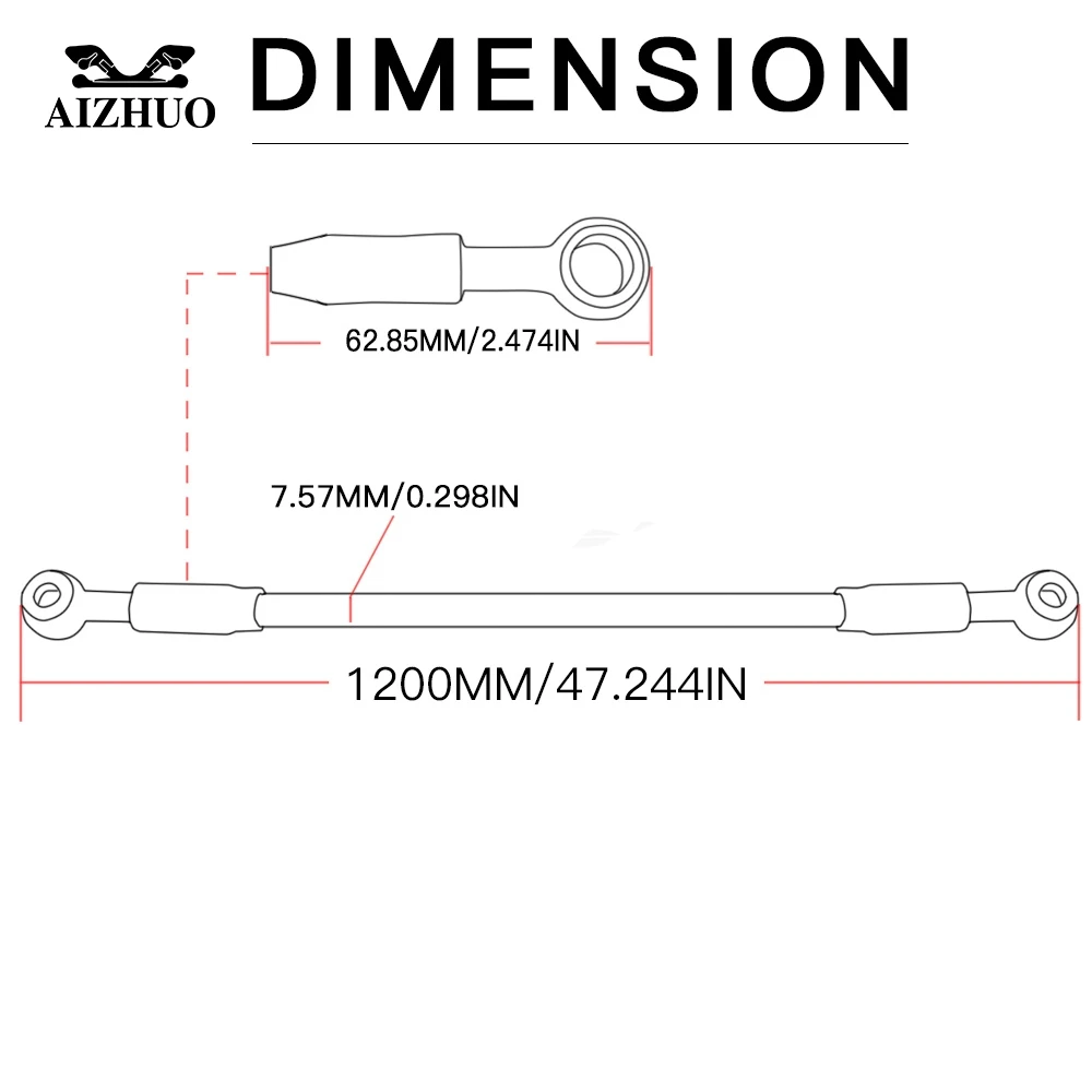 Motorcycle Universal Brake Hose Clutch Brake Hydraulic Hose Line FOR HONDA HONDA CBR 600 F2 F3 F4 F4i CB900F Hornet