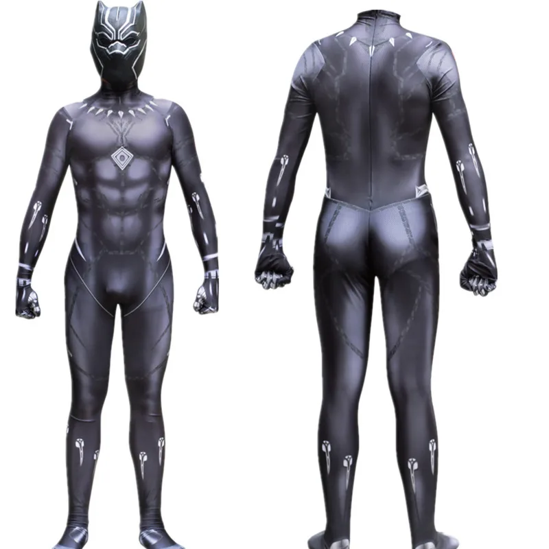 

avengers children halloween costumes for men adult super hero marvel wakanda black panther costume kids cosplay adult 2018 women