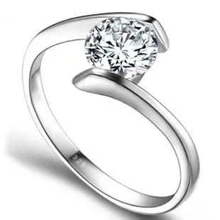 Новые поступления 925 серебро очень блестящими камнями циркона женские кольца обручальное кольцо дешевые ювелирные изделия подарок