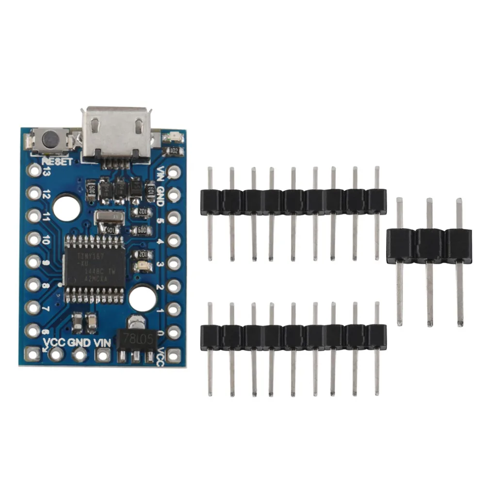 

1Pc Micro USB Digispark Pro Development Board for Arduino IDE 1.5 USB with ATTiny167