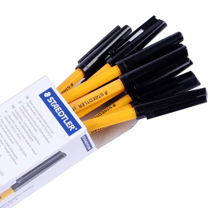 Ручка STAEDTLER 430F/M шариковые ручки черная синяя красная ручка Студенческая офисные