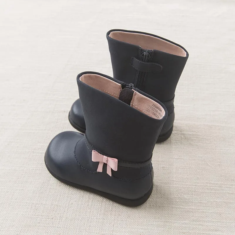 Bebê da Menina do Menino Botas de Inverno Sapatos da Moda Sapatos de Marca Dave Bella Outono Db6009 6 menino botas de inverno sapatos da moda sapatos de marca DB6009