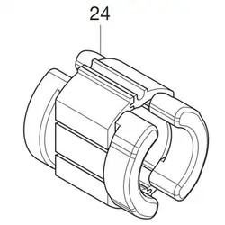 Натуральная поле для Makita 525873-5 DS4012